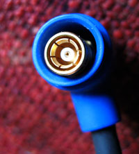 Connexion coaxialle femele de la cellule O2